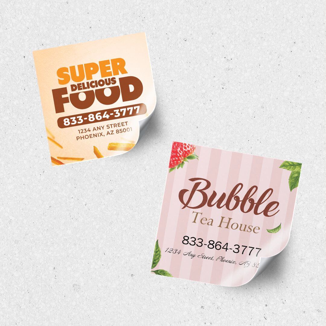 Sticker square