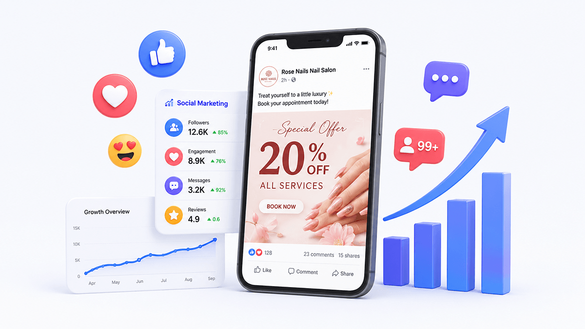 Hình sau khi tối ưu social marketing
