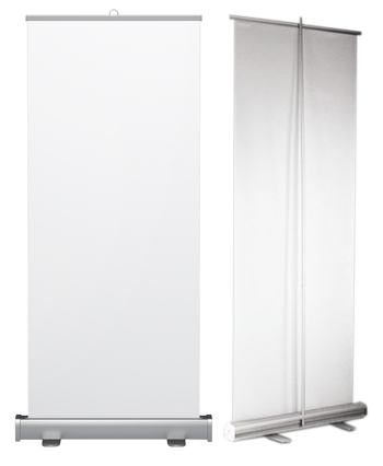 Mockup - Restaurant Retractable Banners