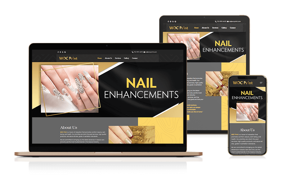 10 Nail Salon Website Ideas for a Professional Brand Design