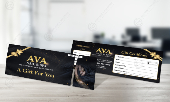 PGC-148 - Premium Gift Certificates - WOC Print