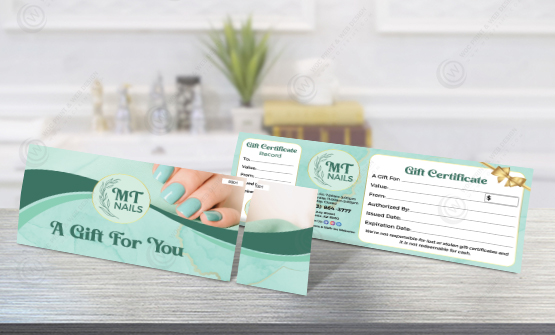 PGC-149 - Premium Gift Certificates - WOC Print