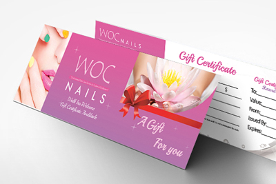 Gift Certificates – Tại sao mỗi tiệm Nail salon cần phải có?
