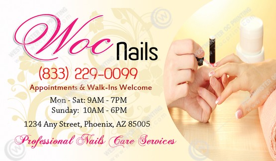 nails-salon-business-cards-bc-100 - Business Cards - WOC print