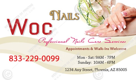nails-salon-business-cards-bc-102 - Business Cards - WOC print
