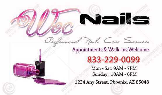 nails-salon-business-cards-bc-104 - Business Cards - WOC print