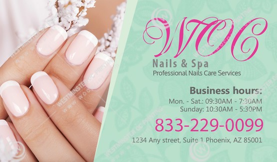 nails-salon-business-cards-bc-160 - Business Cards - WOC print