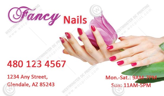 nails-salon-business-cards-bc-23 - Business Cards - WOC print