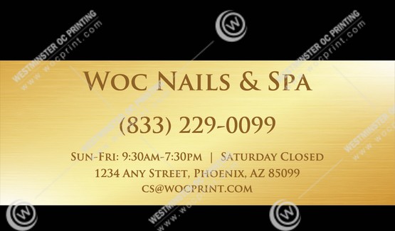 BC-266 - Business Cards