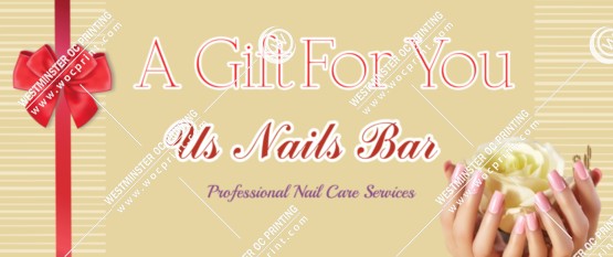 GC-01 - Regular Gift Certificates