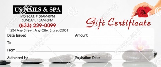 GC-13B - Regular Gift Certificates