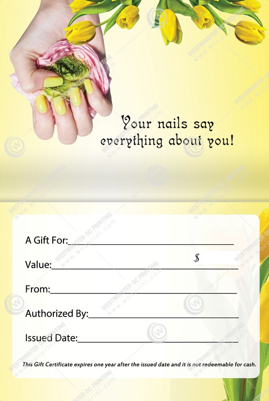 LGC-01B - Luxury Gift Certificates