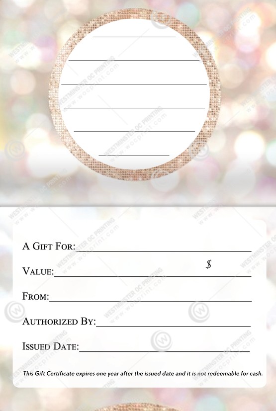 LGC-07B - Luxury Gift Certificates