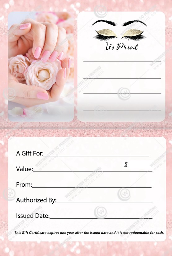 LGC-08B - Luxury Gift Certificates