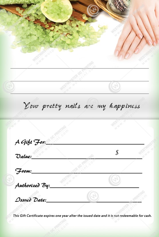 LGC-09B - Luxury Gift Certificates