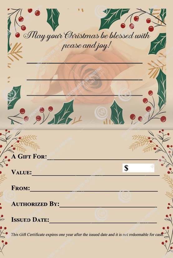 LGC-14B - Luxury Gift Certificates