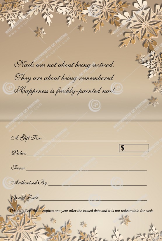 LGC-21B - Luxury Gift Certificates