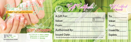 PGC-20B - Premium Gift Certificates