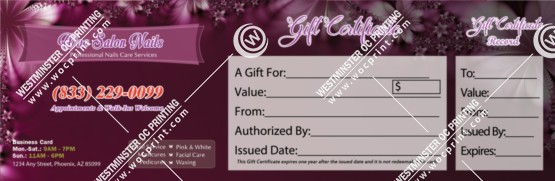 PGC-23B - Premium Gift Certificates