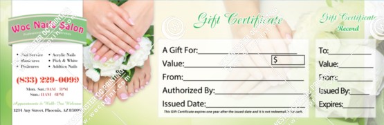 PGC-25B - Premium Gift Certificates
