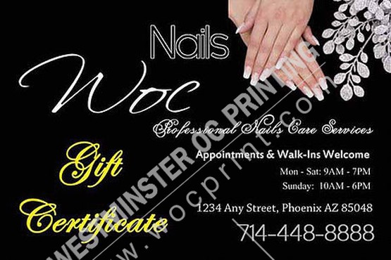 nails-salon-standard-gift-certificates-sgc-01 - Standard Gift Certificates - WOC print