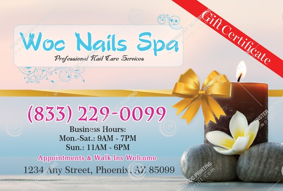 SGC-10 - Standard Gift Certificates