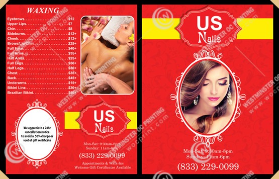 MN-27 - Clear Cover Menus 4 view