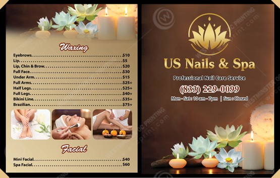 MN-35 - Clear Cover Menus 4 view