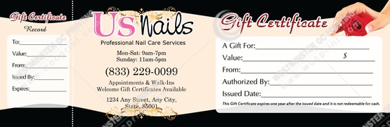 PGC-33B - Premium Gift Certificates