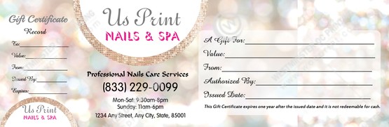 PGC-35B - Premium Gift Certificates