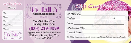 PGC-37B - Premium Gift Certificates