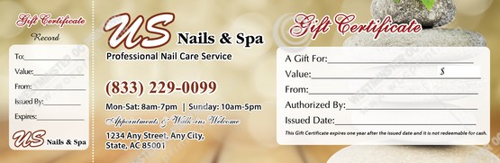 PGC-38B - Premium Gift Certificates