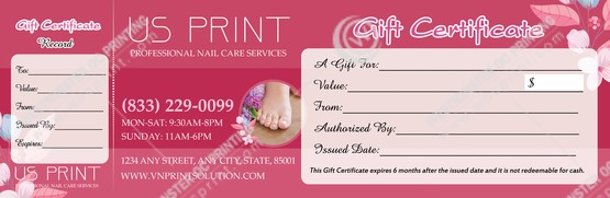 PGC-42B - Premium Gift Certificates