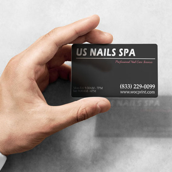 premium-clear-nail-salon-business-card-cbc-03 - Luxury Clear Business Cards - WOC print