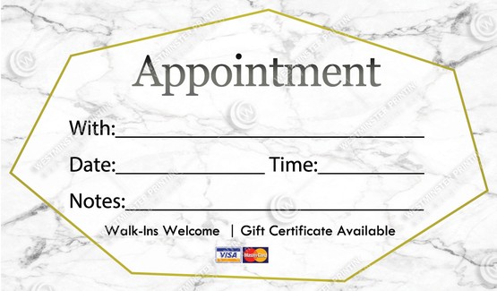 BA-320 - Business Cards