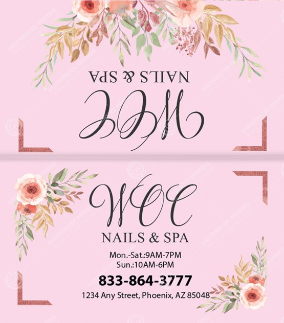 BCF-01 - Folded Business Cards