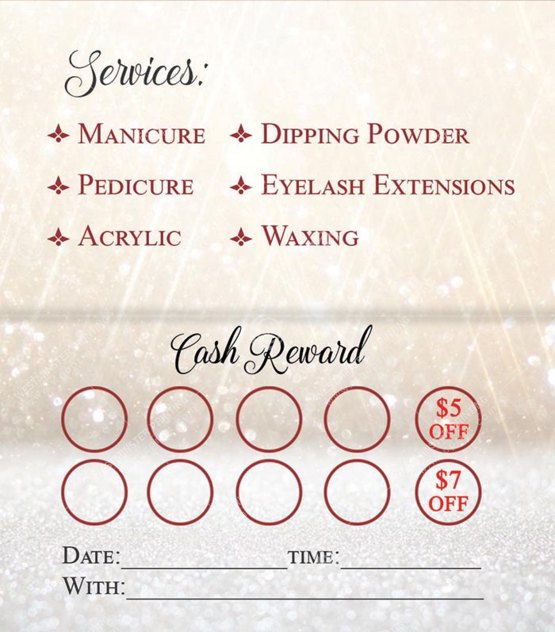 BCF-04B - Folded Business Cards