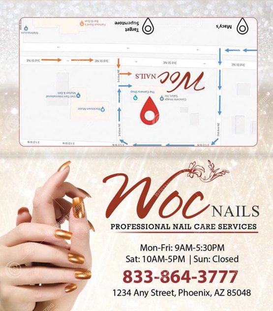 BCF-04 - Folded Business Cards