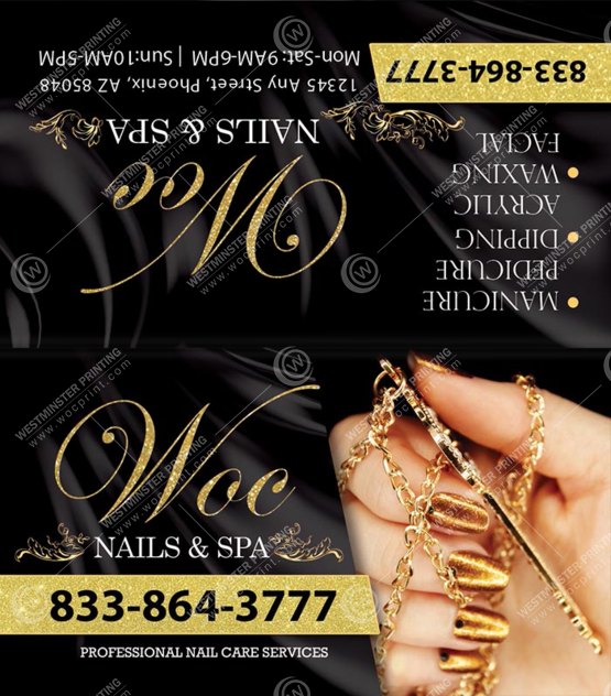 BCF-05 - Folded Business Cards