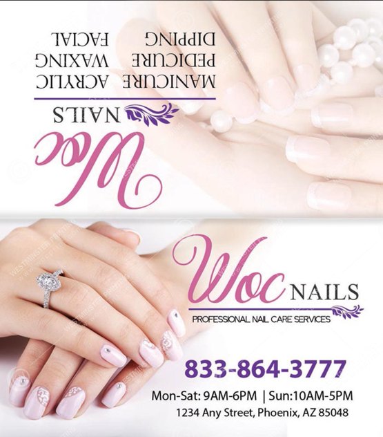 BCF-07 - Folded Business Cards