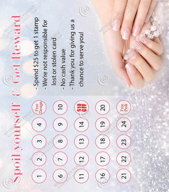 BCF-14B - Folded Business Cards