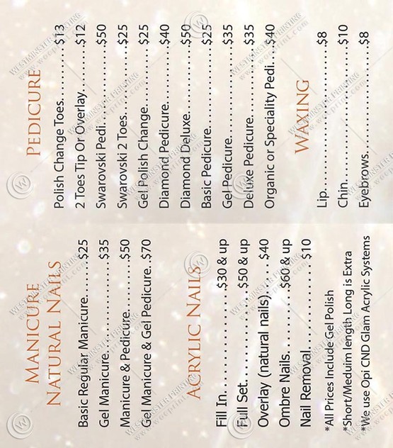 BCF-15B - Folded Business Cards