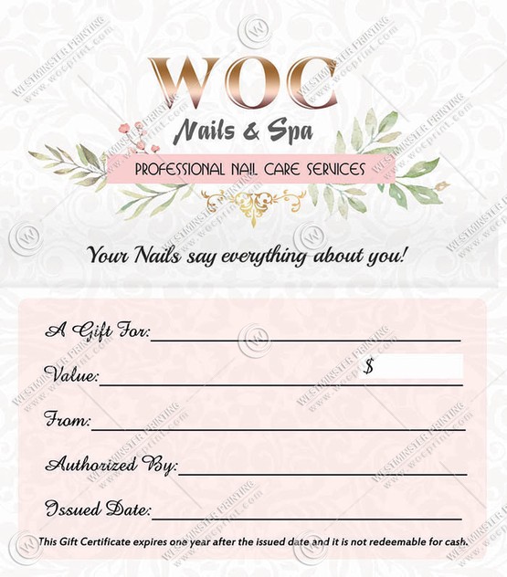 BCF-16B - Folded Business Cards