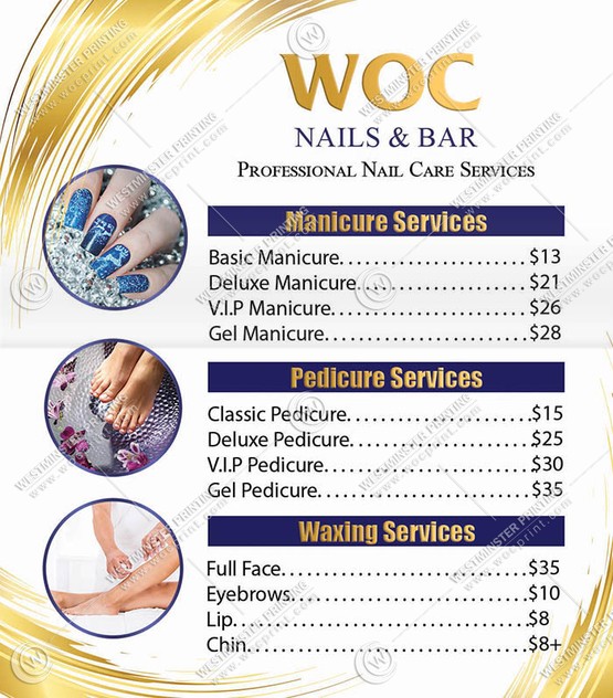 BCF-19B - Folded Business Cards