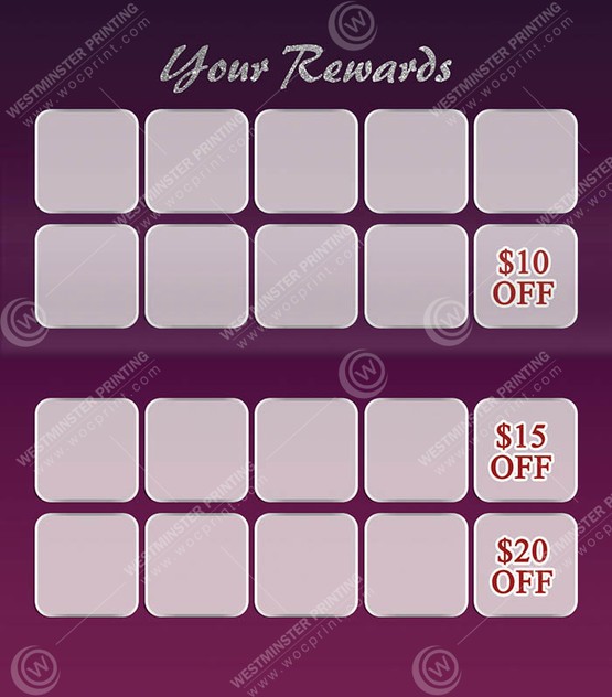 BCF-20B - Folded Business Cards