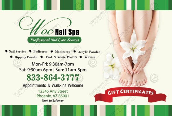 SGC-21 - Standard Gift Certificates