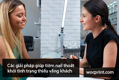 Các giải pháp giúp tiệm nail thoát khỏi tình trạng thiếu vắng khách