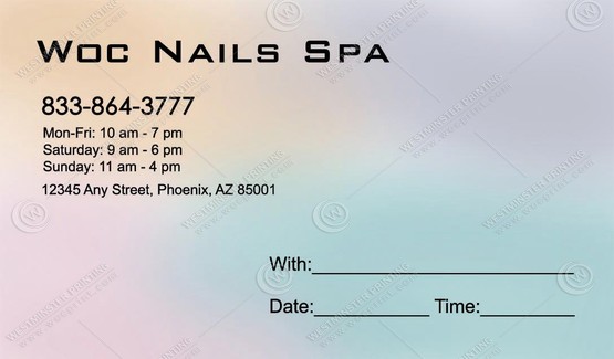 BA-342 - Business Cards