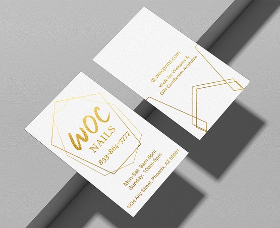 nails-salon-premium-foil-business-cards-fbc-11 - Luxury Foil Business Cards - WOC print