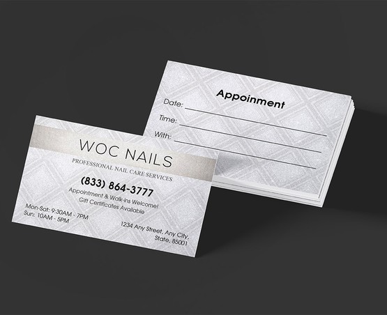 nails-salon-premium-pearl-business-cards-pbc-03 - Luxury Pearl Business Cards - WOC print